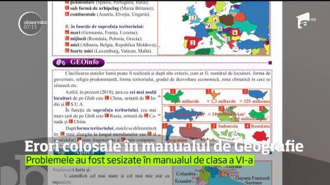 Erori colosale &icirc;n manualul de Geografie