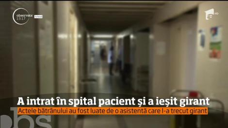 A intrat &icirc;n spital pacient și a ieșit girant