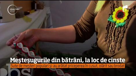 A fost sărbătoare mare pe meleaguri bihorene! Sute de meşteri populari şi-au arătat talentul în cusut, brodat şi olărit