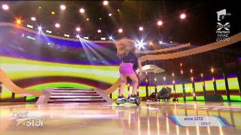 Ana Beregoi, balet pe hoverboard la „Next Star”