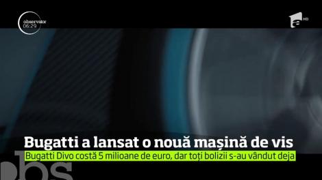 O nouă super-maşină este pe val. Se numeşte Divo, este lansată de celebra firmă Bugatti
