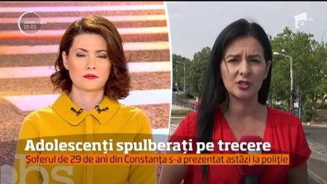 Doi tineri au fost loviţi pe o trecere de pietoni din Mamaia de un şofer care, după ce i-a accidentat, şi-a continuat drumul