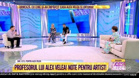 Profesorul lui Alex Velea a dezvăluit totul! Ce făcea artistul în perioada liceului