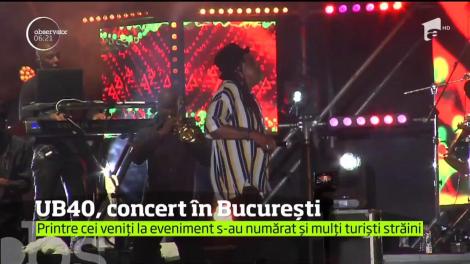 Una dintre cele mai îndrăgite formaţii ale anilor '90, UB 40, concert în București