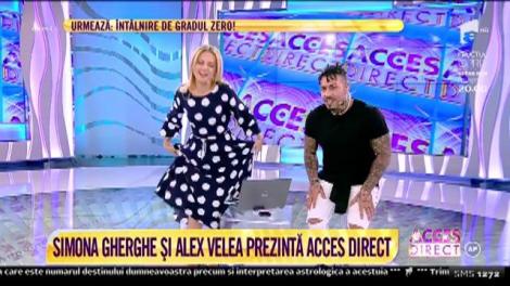 Simona Gherghe și Alex Velea prezintă Acces Direct
