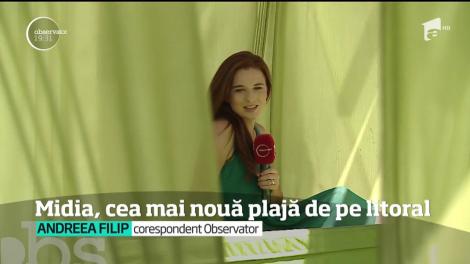 Cea mai nouă plajă deschisă oficial pe litoralul românesc se află la numai 10 kilometri de Mamaia, are nisip fin şi o apă limpede, perfectă chiar şi pentru copii