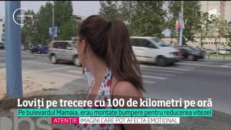 Doi adolescenţi au fost spulberaţi pe o trecere de pietoni din Mamaia, de un şofer care a fugit de la locul accidentului