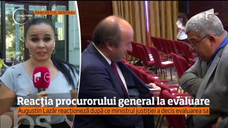 Reacția procurorului general la evaluare