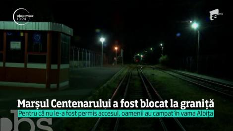 scandal la graniţa dintre România și Republica Moldova. Participanţii la Marşul Centenarului au fost blocaţi de grănicerii moldoveni