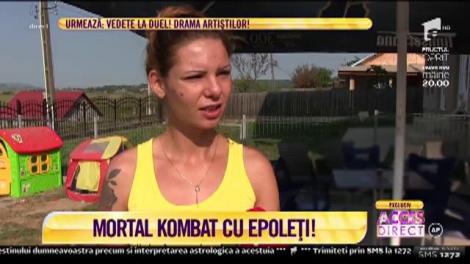 O tânără de 24 de ani acuză un poliţist că ar fi bruscat-o: "S-a urcat cu picioarele pe mine"