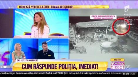 Emanuela, tânăra bruscată de un polițist: "Mi-a cerut 1000 de lei să mă lase să plec"