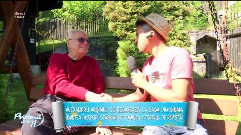 Ce face Alexandru Arșinel atunci când nu e pe scenă! Mărturisiri neașteptate făcute de marele actor: ”Îmi place foarte mult!”