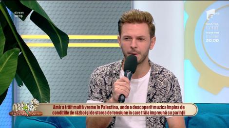 Amir, apariție de senzație la Neatza cu Răzvan și Dani!