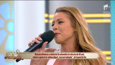 Roxana Nemeș explică ce înseamnă titlul noii ei piese: ”Când iubești, dar și suferi în același timp, parcă doare frumos”