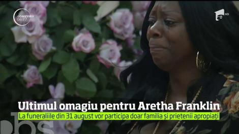 Ultimul omagiu pentru Aretha Franklin