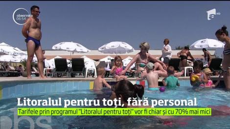 Litoralul pentru toți, fără personal