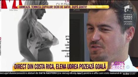Pictorial scandalos cu Elena Udrea gravidă