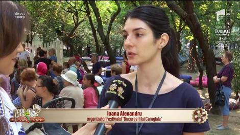 A patra zi a Festivalului Bucureștii lui Caragiale, desfășurat în Parcul Cișmigiu