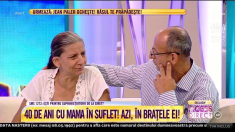 Lacrimi de bucurie la Acces Direct! Marian își vede mama pentru prima dată, după 40 de ani