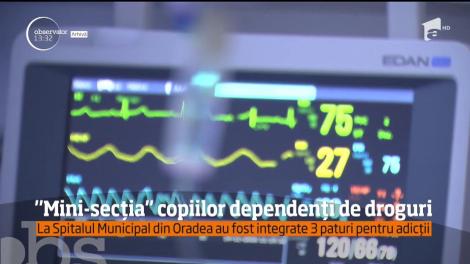 Autoritățile din Oradea au deschis o &rdquo;Mini-secție&rdquo; pentru copii dependenți de droguri