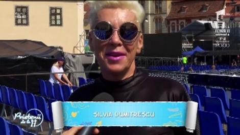 Interviu cu Silvia Dumitrescu, Din Piața Sfatului, unde se desfășoară Festivalul ”Cerbul de Aur”