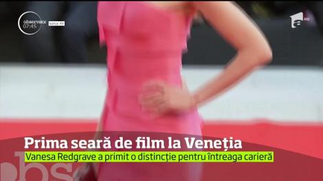 Prima seară de film la Veneția