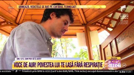 Ernest Varga, voce de tenor, fără un minut de școală: "Îmi doresc să cânt pentru oameni"