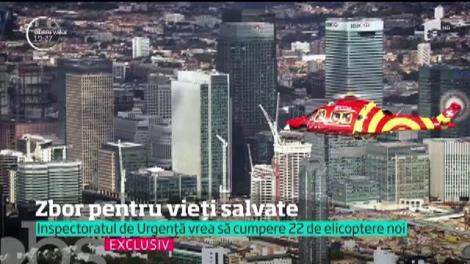 De şapte ori pe zi, piloţii Inspectoratului de Aviaţie decolează ca să salveze vieţi. De multe ori, în elicoptere vechi de zeci de ani