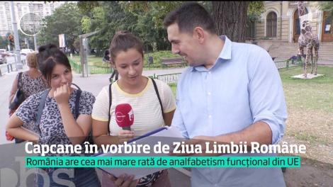 De ziua ei, limba română rămâne un mister pentru 4 din 10 elevi. România are cei mai mulţi analfabeţi din toată Uniunea Europeană