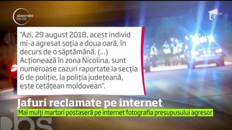 Un bărbat din Iași a fost ridicat de polițiști după ce ar fi atacat mai multe femei