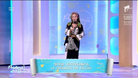 Sofia Vicoveanca a cântat piesa ”La crâșmuța din Falcău”