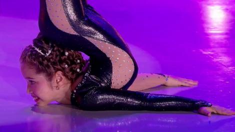 Senzațional! Bianca Purice, număr de contorsionism în Marea Finală ”Next Star”