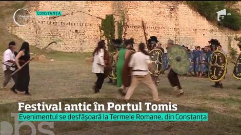 Festival antic în Portul Tomis, din Constanța