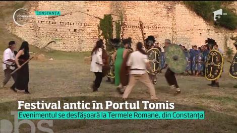 Festival antic în Portul Tomis, din Constanța