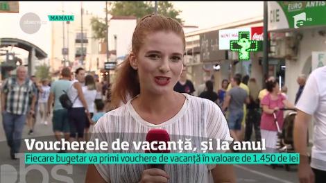 Bugetarii vor primi vouchere de vacanță și anul viitor