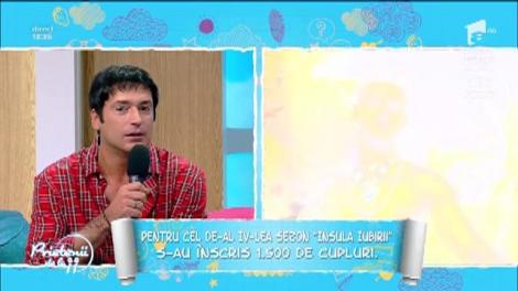 Radu Vâlcan, ISPITIT să spună secrete din culisele noului sezon al emisiunii ”Insula iubirii”: "Vrem să ştim dacă au făcut...din prima sau a doua seară!"