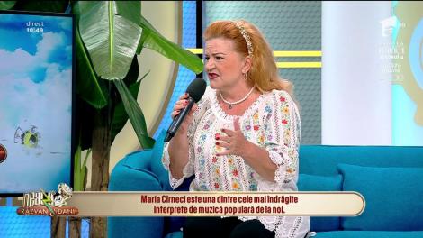 Maria Cârneci, apariție de senzație la Neatza