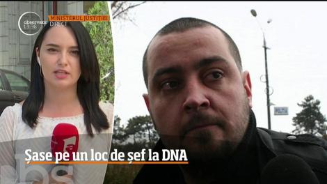 Șase persoane candidează pentru șefia DNA