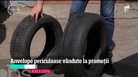 România a ajuns groapa de gunoi a anvelopelor uzate. Vândute ieftin, unele pot fi un pericol real pe şosele