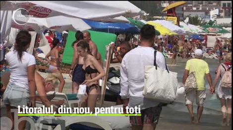 Litoralul a devenit din nou pentru toți. Tarifele au scăzut chiar cu șaptezeci la sută