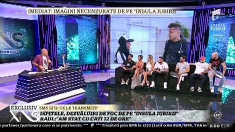 Ispitele, dezvăluiri pe foc de pe "Insula Iubirii"! Raul: "Am stat cu Cati 72 de ore"