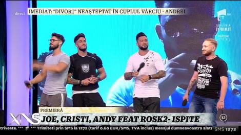 ”Insula Iubirii” le-a schimbat viața! Joe, Cristi, Andy feat Rosk2 au lansat "Ispite"! Ascultă și tu melodia care o să fie hit