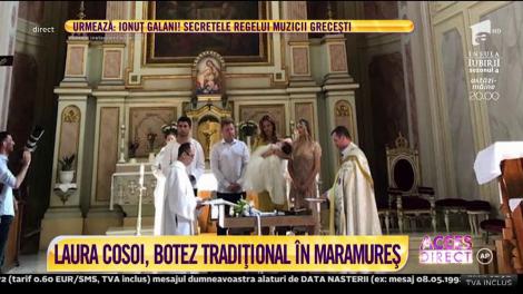 Laura Cosoi a organizat petrecerea de botez a fiicei sale la cort