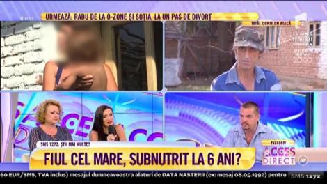 Tatăl Gheorghiţă şi mama Gabriela, acuzați de bunic că își înfometează cei doi copii