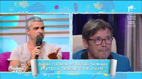 Noul membru al juriului emisiunii ”Te cunosc de undeva!”, confesiuni în premieră la Prietenii de la 11