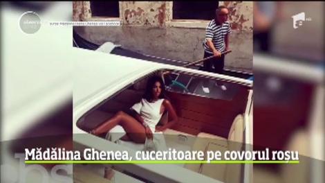 Mădălina Ghenea a avut trei apariţii de senzaţie la Festivalul de Film de la Veneţia