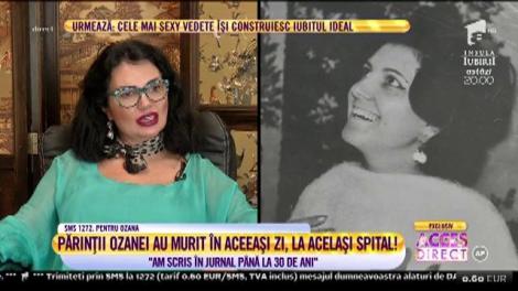Drama neștiută din viața Ozanei Barabancea: ”Au murit într-o zi de joi, la același spital!” Dezvăluiri cutremurătoare despre pierderea părinților
