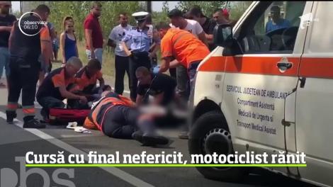 O excursie pe motocicletă prin Maramureş s-a sfârşit rău pentru un bărbat de 51 de ani