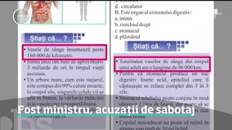 Scandalul manualelor de clasa a șasea ia amploare! Declarații revoltătoare făcute de ministrul Educației: ”E vorba de sabotaj!”