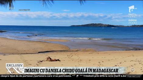 Imagini incendiare cu Daniela Crudu în Madagascar